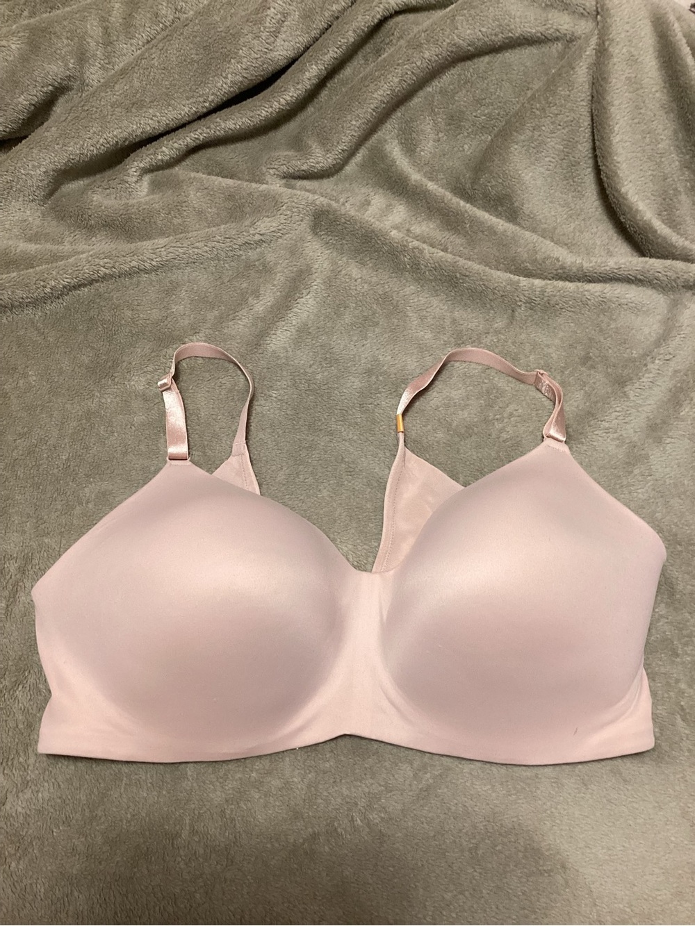 Torrid Light Tan Seamless T-Shirt Bra, wireless, NWT, size 38DD - Picture 2 of 5